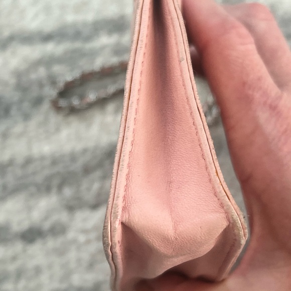 Vintage Chanel Pink Lambskin Precious Symbols Pochette - Picture 12 of 15